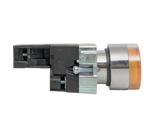 Кнопка BA51 с подстветкой 24В желтая NO PROxima  xb2-bw51-24  EKF