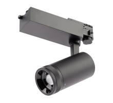 Светильник светодиодный трековый трёхфазный STR-30-99-40K-B20 регулируемый луч 4000K черный  Б0049790  ЭРА