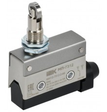 Микровыключатель концевой МП-7312 верт. толк. с наж. рол. рез. IP40  KKV12-7312-2-64  IEK