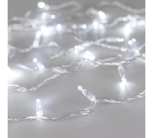Светодиодная гирлянда ARD-STRING-CLASSIC-1000-CLEAR-100LED-PULSE White (230V, 7W) (Ardecoled, IP65)  031638  Arlight