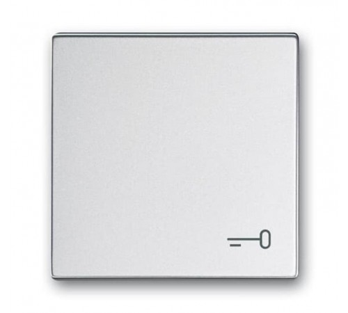 Клавиша для механизма 1-клавишного выключателя, c символом ""КЛЮЧ Future/Axcent/Carat/Династия, серебр. алюм."  2CKA001751A3198  ABB