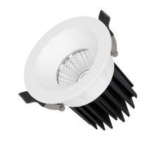 Светильник MS-ATOLL-BUILT-R86-10W Day4000 (WH, 60 deg, 230V) (Arlight, IP54 Металл, 5 лет)  044594  Arlight