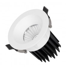 Светильник MS-ATOLL-BUILT-R86-10W Day4000 (WH, 60 deg, 230V) (Arlight, IP54 Металл, 5 лет)  044594  Arlight