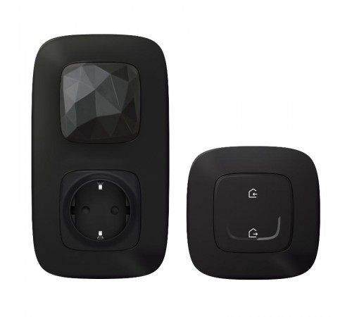 Пакет Умный стартовый Valena Allure(шлюз WiFi+розетка Умн. с/з 16А 230В+главн. беспроводн.выкл."Я дома/Я вне дома")антрацит Netatmo  752896  Legrand