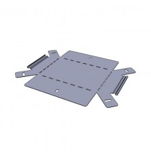 Угол 45 град. вертикальный внутренний 100x200 мм (плоский)  vi45100200-FL  EKF