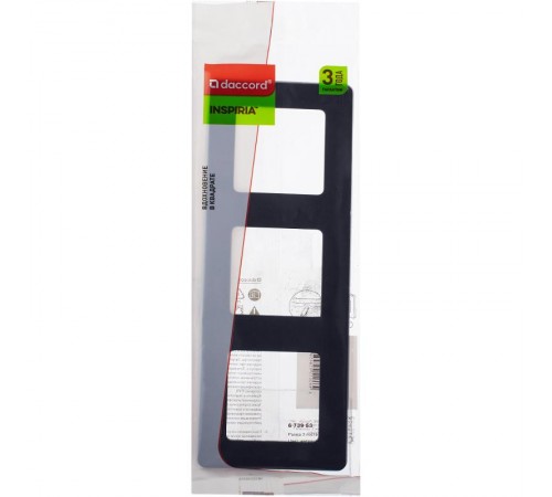 Inspiria Антрацит Рамка 3-ая  673953  Legrand