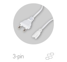 Провод питания для линейного фитосветильника FITO -3 -pin 1,5 м  Б0051728  ЭРА