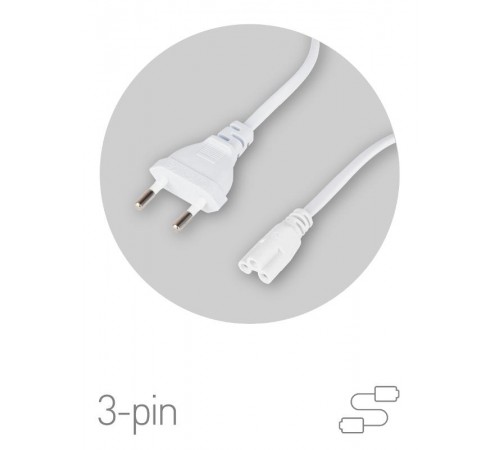 Провод питания для линейного фитосветильника FITO -3 -pin 1,5 м  Б0051728  ЭРА