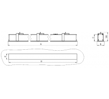 Светильник LINER 60/R (600) 13W OPL 940 WH  1474005840  Световые технологии