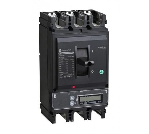 АВТ.ВЫКЛ SYSTEMEPACT CCB400 50KA 3P3D S5.3E 400A РЫЧАГ  SPC400N40053E3DF  SE