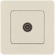 Inspiria Слоновая кость Розетка телевизионная TV оконечная С/У 10 дБ 5-862 мГц без рамки  673871  Legrand