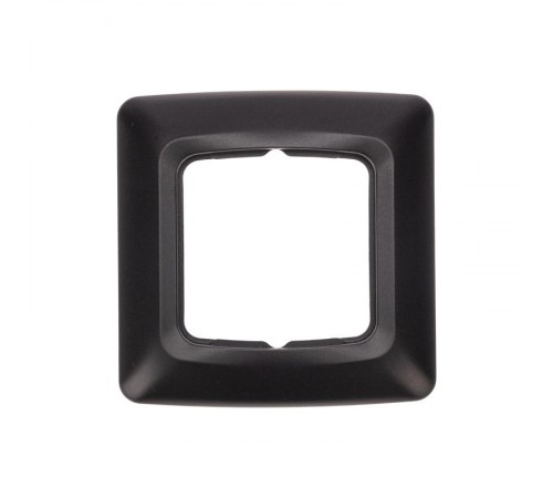 DEA Рамка 1-я горизонтальная Черный Металлик  KR-78-0345  Kranz