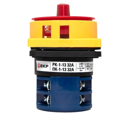 Переключатель кулачковый ПК-1-13 32А 3P "0-1" с блокировкой IP65  PROxima pk-1-13-32-a65 EKF