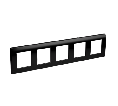Рамка на 2+2+2+2+2 модуля (5-местная). черная. RAL7016  75015B  DKC
