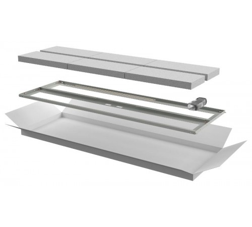 Дверь перфор. двустворч. для шкафа LINEA N 33U 600мм сер  LN35-33U6X-D2P  ITK