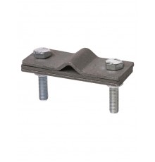 Зажим соединит.2-х болт. с контакт. пластиной прут-полоса, полоса 40х4 - прут 6-10 мм, термодиф.  SQ2401-3110  TDM