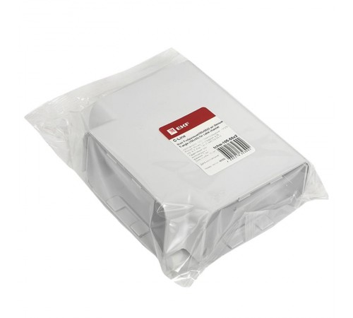 Угол T-образный (105х50) (2 шт) C-Line Белый  tchw-105-50x2  EKF