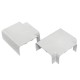 Угол T-образный (105х50) (2 шт) C-Line Белый  tchw-105-50x2  EKF