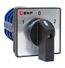 Переключатель кулачковый ПК-1-43 32А 3P "1-0-2" IP65  pk-1-43-32-65  EKF