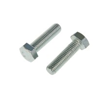 Болт DIN933 8.8 с шестигранной головкой оцинк. М6х40 (16 шт) - пакет ( 0,149 кг)  102961  Tech-KREP