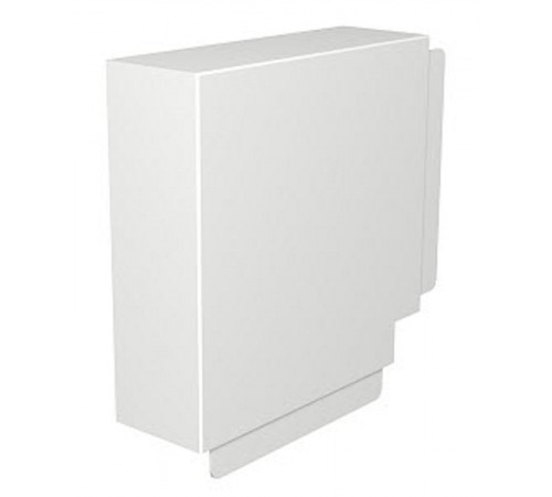 Крышка плоского угла кабельного канала WDK 80x210 мм (ПВХ,светло-серый) (WDK HF80210LGR)  6183530  OBO Bettermann