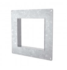 Рама с фланцем неразборная, горячеоцинкованная,  1х1 ячеек 120х100  мм  DXF0081  DKC