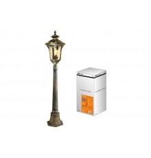 Светильник садово-парковый "Париж" 1 х 60 Вт, столб, H1150 мм, алюм., прозрачное/бронза, Е27  SQ0330-2064  TDM