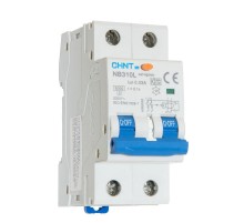 Выключатель автоматический дифференциального тока NB310L 2P 6A 30mA, тип A, х-ка B, 6kA (R)  660033  CHINT