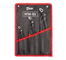 Набор переставных клещей НПК-03 "Практик"  85285  КВТ