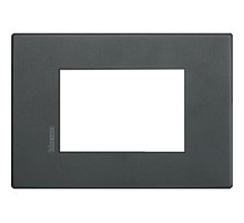 Axolute. Рамка Air, итальянский стандарт 3 мод. Цвет "Эклипс"  HW4803XN  Legrand