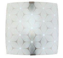 Светильник "Васильки" 300х300 НПБ 09-60-003 М83 матовый белый/кл.штамп металлик  1005209265  Элетех