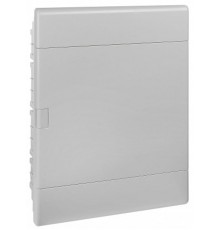 Тусо.Щиток с/п на 54 мод. с двер. 645х464х116мм(серый с непрозрачной дверцей)  68154С  Рувинил