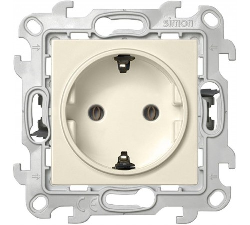 Simon 24 Сл. кость Розетка 2К+З  Push&Go  2420434-031  Simon