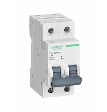 Выключатель автоматический двухполюсный 16А С 4.5kA City9  C9F34216  SE