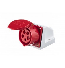 Розетка стационарная 115 3Р+РЕ+N 16А 380В IP44 РС-102 D  26030DEK  DEKraft