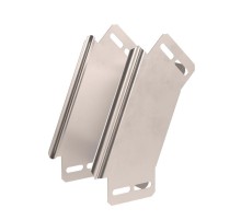 Угол вертикальный внешний 45 градусов Стандарт INOX (AISI 409) 100х80  PR16.2959  Промрукав