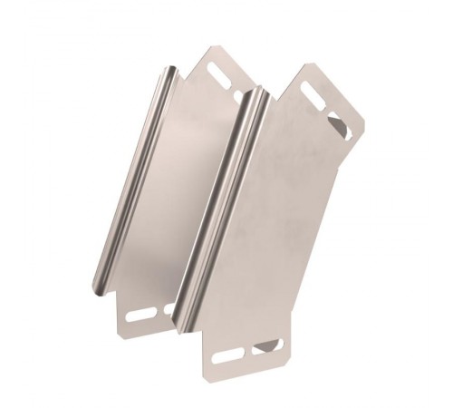 Угол вертикальный внешний 90 градусов Стандарт INOX (AISI 409) 100х80  PR16.3049  Промрукав