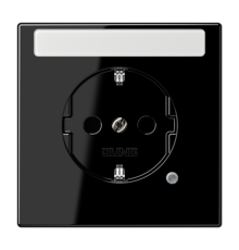 SCHUKO-розетка с полем для надписи и индикатором LS1520NAKOSW Jung