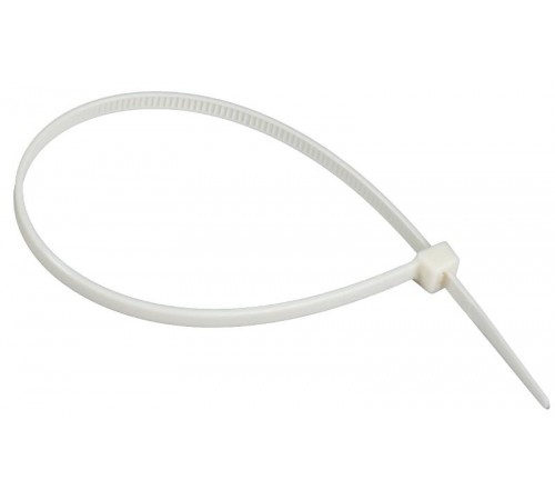 Хомут P6.6 самозатухающий белый 3,6х200мм  UHH90-D036-200-100-K01  IEK