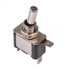 Тумблер 12V 25А (3c) ON-OFF однополюсный с синей LED подсветкой  36-4331  REXANT