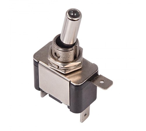 Тумблер 12V 25А (3c) ON-OFF однополюсный с синей LED подсветкой  36-4331  REXANT