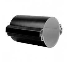 Труба гладкая разборная ПВХ 110 мм (750Н), черная PROxima  tr-pvc-110-750-black  EKF