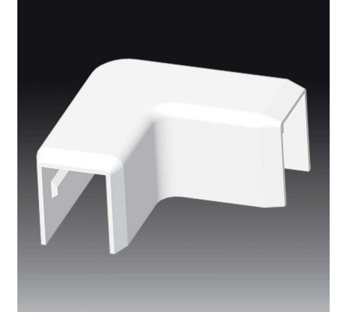 Поворот на 90 гр. LHD 17X17 8673 (HB) (Цвет Белый)  8673_HB  Kopos