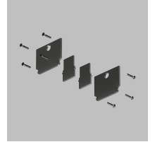 Комплект торцевых заглушек для трека SMART ONE TR2025-BK DENKIRS