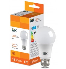 Лампа светодиодная Bulb A65 1850lm 3000K E27  LL-I-A65-18-230-30-E27  IEK