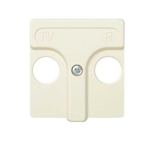 Simon 27 Накладка на R-TV-розетку, слоновая кость  27053-31  Simon