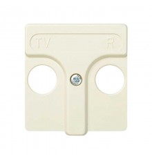 Simon 27 Накладка на R-TV-розетку, слоновая кость  27053-31  Simon