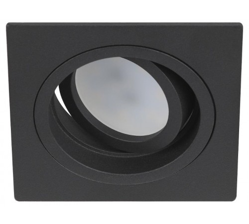 Светильник встраиваемый алюминиевый KL85 BK MR16/GU5.3 черный  Б0054349  ЭРА