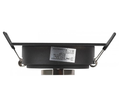 Светильник встраиваемый алюминиевый KL85 BK MR16/GU5.3 черный  Б0054349  ЭРА
