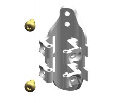 Набор петель для станд. дверей TriLine-R  RZ201  ABB